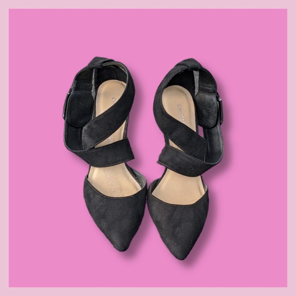 CHINESE LAUNDRY | ANKLE STRAP STILETTO PUMPS